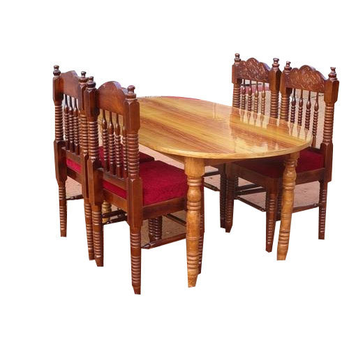 wooden dining table